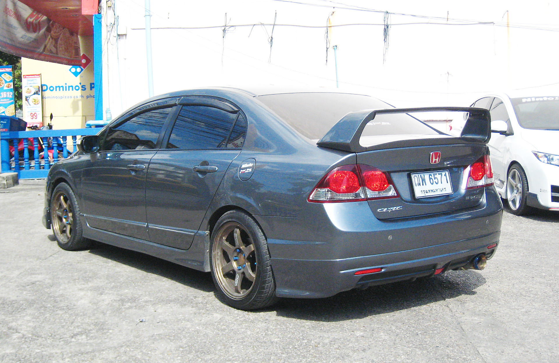 ชุดแต่ง Civic FD 2006-2011 Spoiler Type R